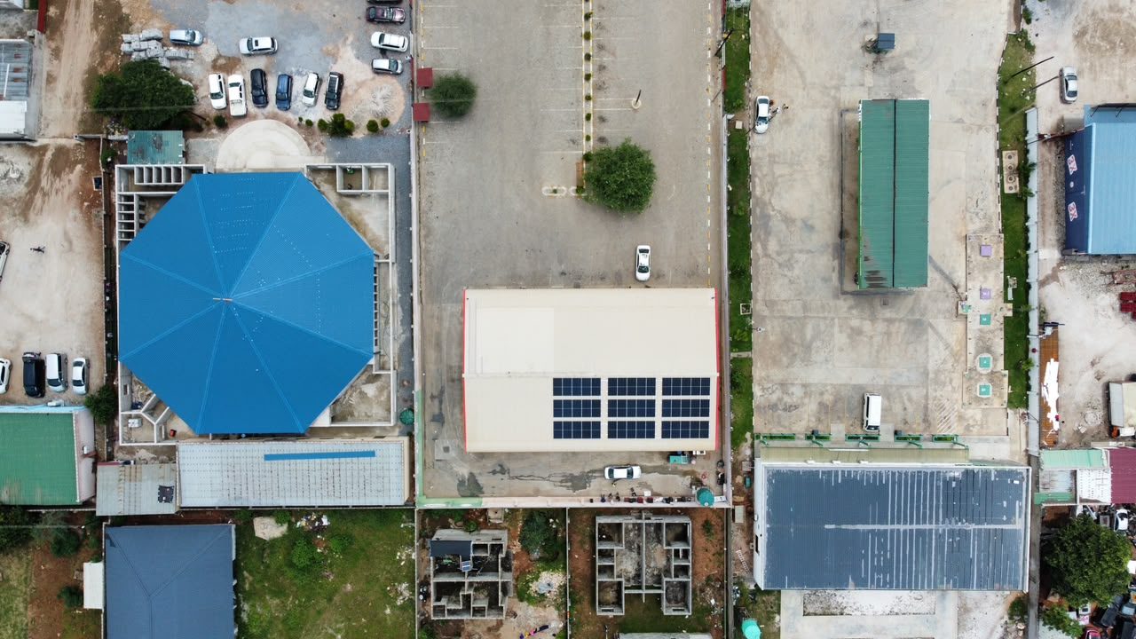 Multi-building rooftop generation